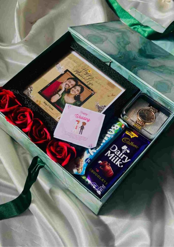 watch box, green box, wedding hamper customize your hamper Puthanathani